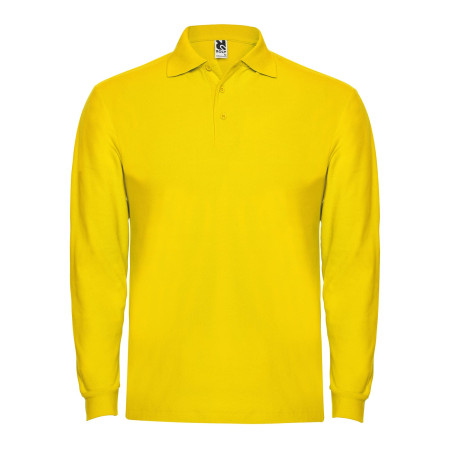 Поло з довгим рукавом Estrella L/S 220 (yellow)