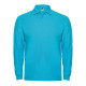 Поло з довгим рукавом Estrella L/S 220 (turquoise)