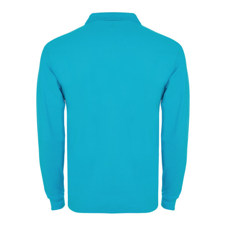 Поло з довгим рукавом Estrella L/S 220 (turquoise)