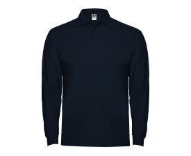 Поло з довгим рукавом Estrella L/S 220 (navy blue)