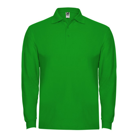 Поло з довгим рукавом Estrella L/S 220 (grass green)
