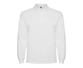 Поло з довгим рукавом Estrella L/S 220 (white)