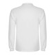 Поло з довгим рукавом Estrella L/S 220 (white)