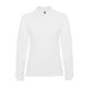 Поло жіноче з довгим рукавом Estrella woman L/S 220 (white)