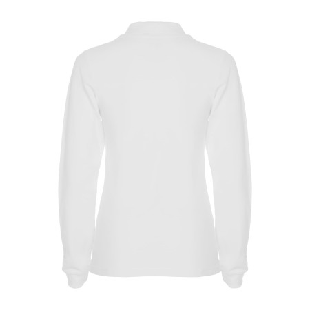 Поло жіноче з довгим рукавом Estrella woman L/S 220 (white)