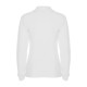 Поло жіноче з довгим рукавом Estrella woman L/S 220 (white)