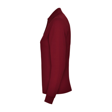 Поло жіноче з довгим рукавом Estrella woman L/S 220 (garnet)