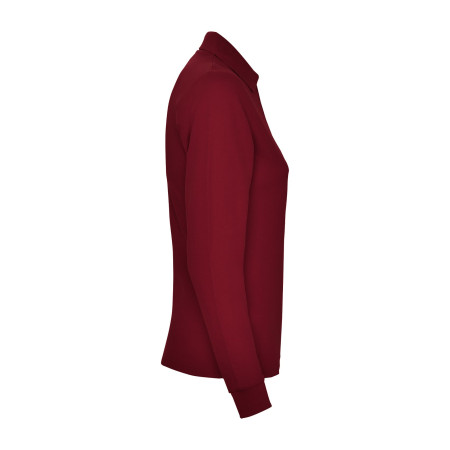 Поло жіноче з довгим рукавом Estrella woman L/S 220 (garnet)