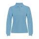 Поло жіноче з довгим рукавом Estrella woman L/S 220 (sky blue)