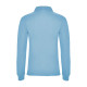 Поло жіноче з довгим рукавом Estrella woman L/S 220 (sky blue)