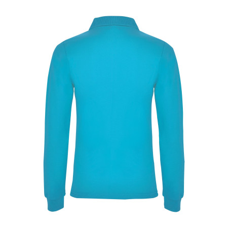 Поло жіноче з довгим рукавом Estrella woman L/S 220 (turquoise)