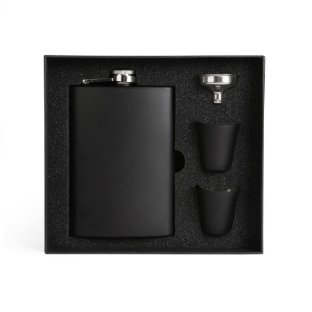 Набір фляга та 2 рюмки Dalmore,TM Discover (чорний)