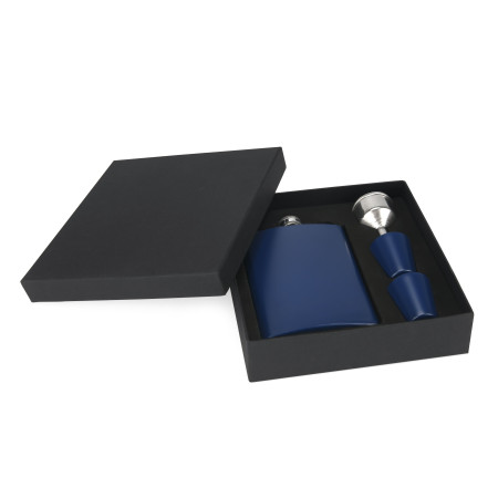 Набір фляга та 2 рюмки Dalmore,TM Discover (темно-синій)