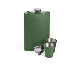 Набір фляга та 2 рюмки Dalmore,TM Discover (олива)