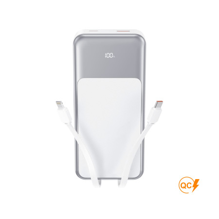 Повербанк Arctis 20000 mAh 22,5W, ТМ TEG (білий)