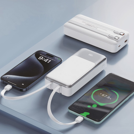 Повербанк Arctis 20000 mAh 22,5W, ТМ TEG (білий)