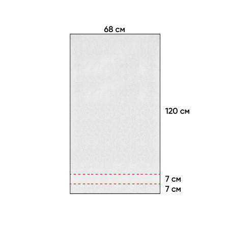 Рушник Terry, TM Casa Mia (блакитний)