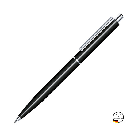 Ручка кулькова, пластикова Point Polished ТМ Senator (black)