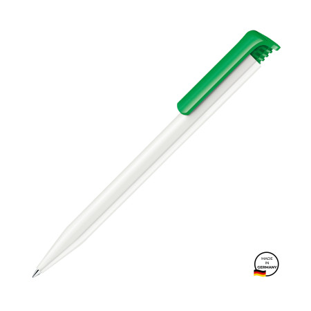Ручка кулькова, пластикова Super Hit Polished Basic, ТМ Senator (white/green 347) Ручка кулькова, пластикова Super Hit Polished Basic, ТМ Senator (white/green 347)