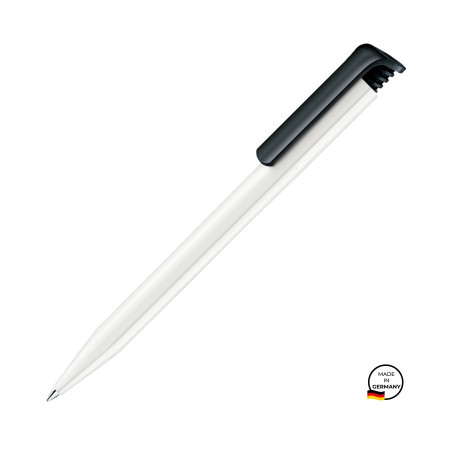 Ручка кулькова, пластикова Super Hit Polished Basic, ТМ Senator (white/black) Ручка кулькова, пластикова Super Hit Polished Basic, ТМ Senator (white/black)