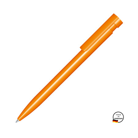 Ручка кулькова, пластикова Liberty Polished, ТМ Senator (orange 151)