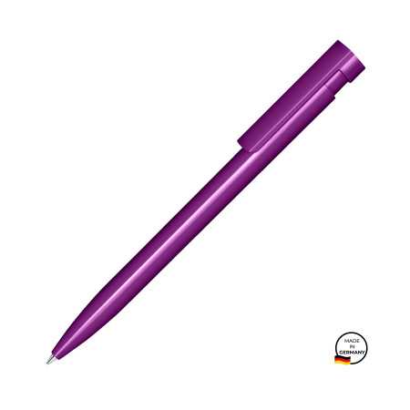Ручка кулькова, пластикова Liberty Polished, ТМ Senator (violet 255)