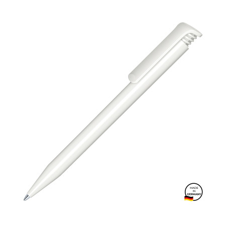 Ручка кулькова, пластикова Super Hit Polished ТМ Senator (white)
