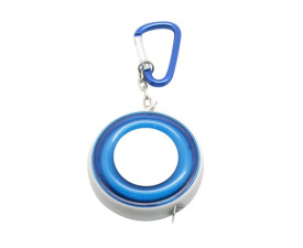 Рулетка- брелок Universal, 2 м., ТМ Totobi (синьо-білий)