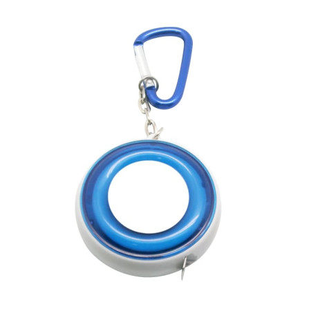 Рулетка- брелок Universal, 2 м., ТМ Totobi (синьо-білий)