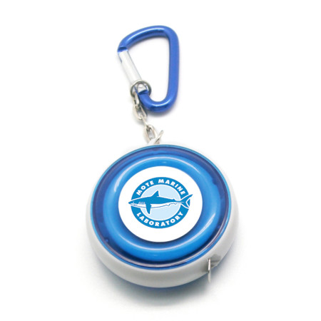 Рулетка- брелок Universal, 2 м., ТМ Totobi (синьо-білий)