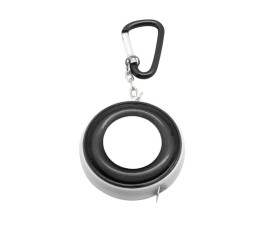 Рулетка- брелок Universal, 2 м., ТМ Totobi (чорно-білий)