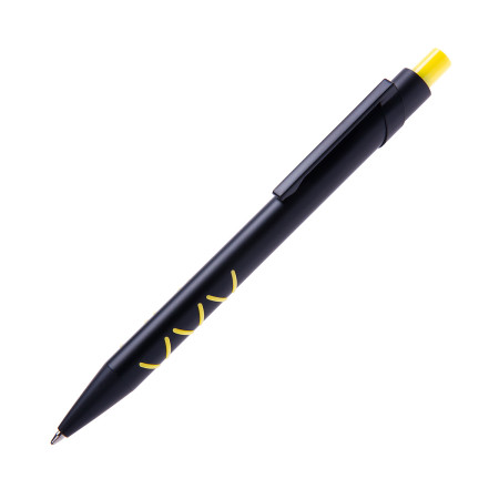 Ручка кулькова, металева Vigo, ТМ Totobi (жовтий)