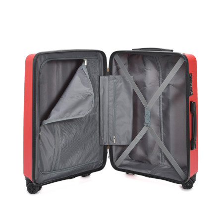 Валіза Concorde, велика, TM Columbus (червоний)
