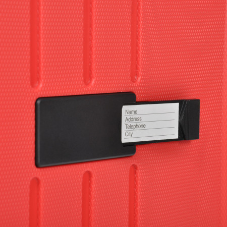 Валіза Concorde, велика, TM Columbus (червоний)