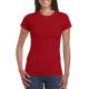 Футболка жіноча SoftStyle 153 (cherry red)