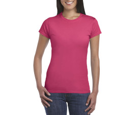 Футболка жіноча SoftStyle 153 (heliconia)