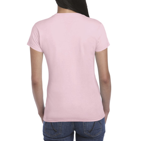 Футболка жіноча SoftStyle 153 (light pink)