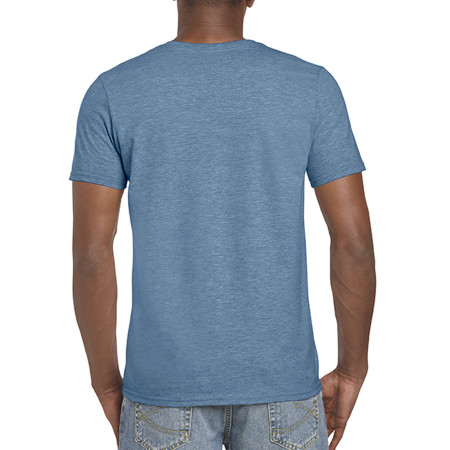Футболка SoftStyle 153 (heather indigo)