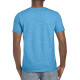 Футболка SoftStyle 153 (heather sapphire)