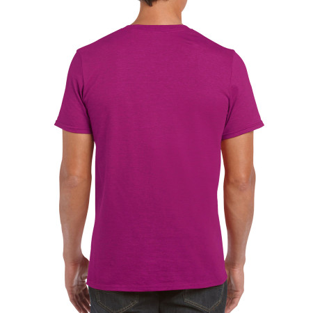 Футболка SoftStyle 153 (berry)