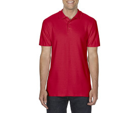 Поло SoftStyle 177, TM Gildan (red)
