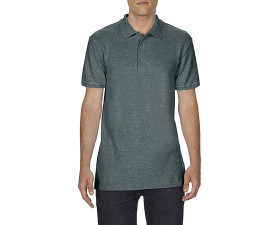 Поло SoftStyle 177, TM Gildan (dark heather)