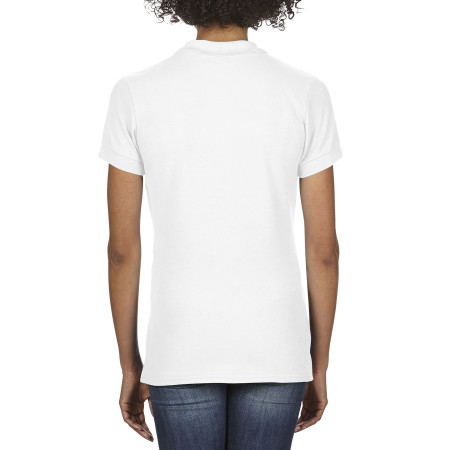 Поло жіноче SoftStyle 177, TM Gildan (white)