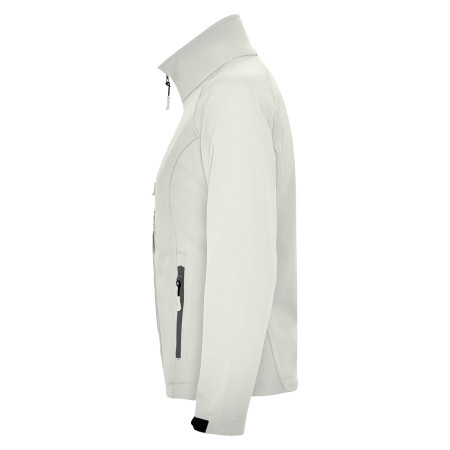 Куртка софтшелл Antartida woman, TM Roly (pearl white)