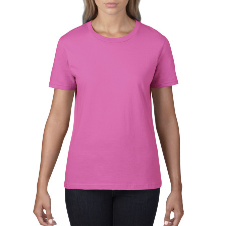 Футболка жіноча Premium Cotton 185 (azalea)