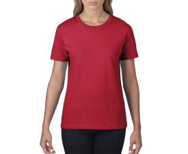 Футболка жіноча Premium Cotton 185 (red)