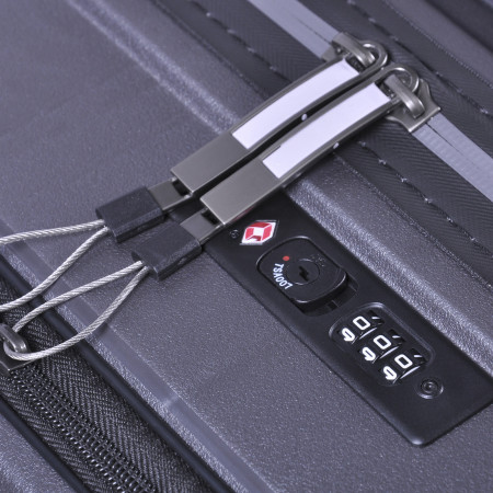 Валіза Jet, TM Columbus (сірий)