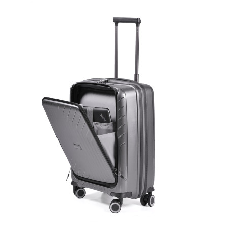 Валіза Jet, TM Columbus (сірий)