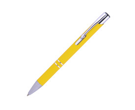 Ручка металева Ring, TM Totobi (жовтий)