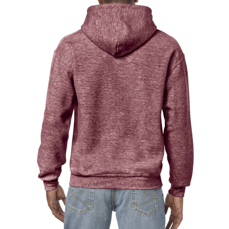 Реглан з капюшоном Heavy Blend 271, TM Gildan (heather sport dark maroon)